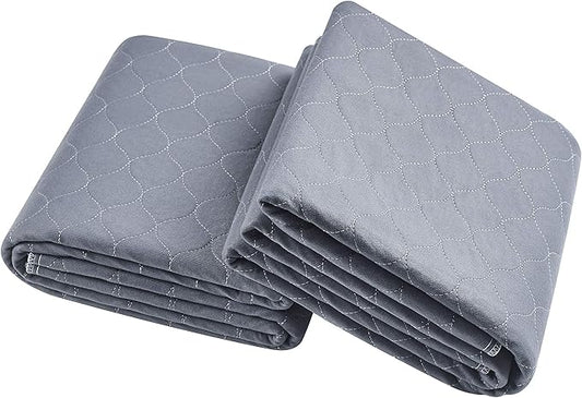 unipaws Waterproof Dog Training Pads for Dog Crate, Playpen, Non-Slip and Washable Pee Mats for Dogs, Floor Protector for Travel, Whelping, Housebreaking and Incontinence, Extra Large 61" x 48"