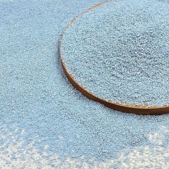 5 lbs Blue Sand, 0.4-0.8 mm Decorative Sand for Aquarium, Fish Tank, Succulents, Candle, Vase, Wedding Ceremony, Arts Crafts and Bowl Fillers