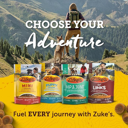 Zuke's Mini Naturals Dog Training Treats for Dogs, Pet Treats made with Real Chicken - 10 oz. Pouch