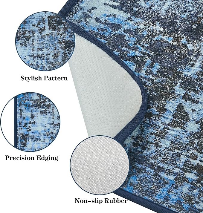 Qeils Washable Pee Pads for Dogs, 2 Pack Reusable Puppy Pads 18"x24" Super Absorbent Leakproof Dog Training Pads, Non-Slip Potty Pads for Floor, Crate,Couch, Whelping Pads Litter Mat Puppy Supplies