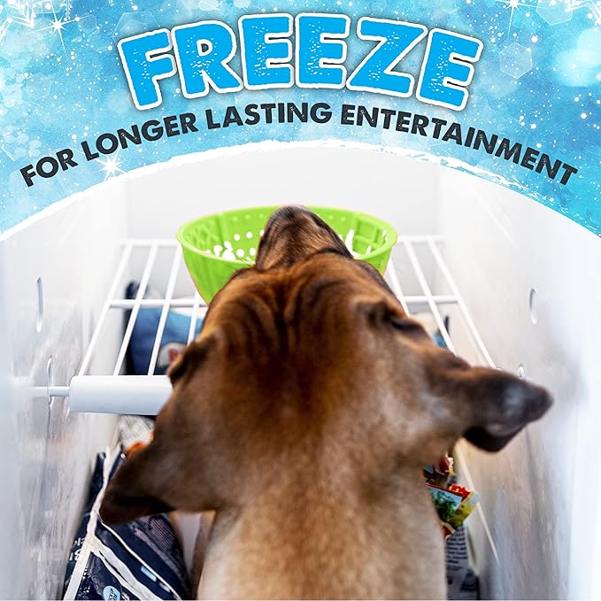 Mighty Paw Interactive Dog Lick Bowl, BPA-Free Silicone, Anxiety Relief, Dishwasher Safe, 2 Modes, 4 Textures, Dental Health