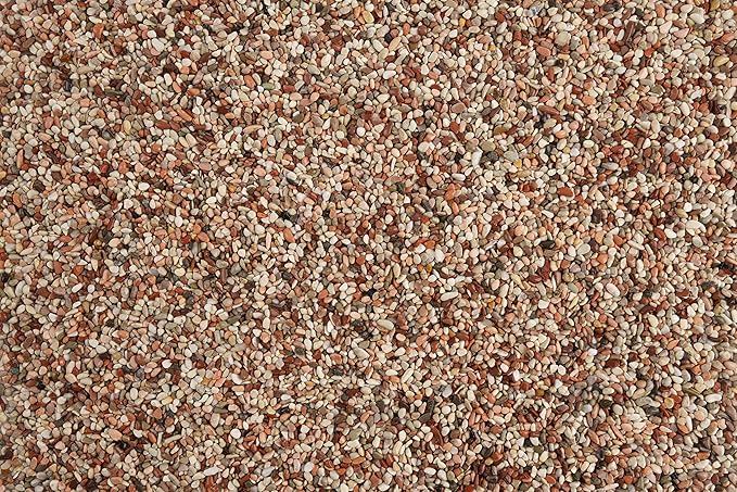 LANDEN Betanu Aquascape Sand for Aquarium Landscape 2L(7lbs), Aquarium Natural Cosmetic Gravel, Gravel for Indoor Plants, Fish Tank Decorative Sand, Light Colored Gravel, 2-3mm