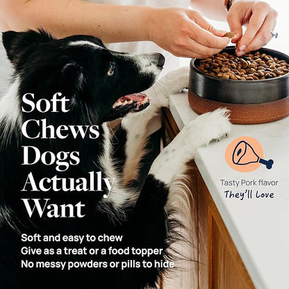 Veterinary Formula Smart Vitality Senior Support Dog Supplements 60ct – Senior Dog Vitamins to Help Promote Mobility, Hip & Joint, Immune Health – Dog Multivitamin with Glucosamine and Chondroitin