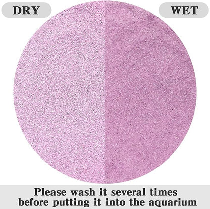 5 lbs Pink Sand, 0.4-0.8 mm Decorative Sand for Aquarium, Fish Tank, Paintings, Candle, Vase Filler, Wedding Ceremony, Arts Crafts and Bowl Fillers