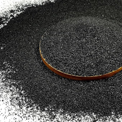 5 lbs Black AquariumSilica Sand. Decorative Aquarium Gravel Substrate for Fish Tank, Plants Potted, Fire Pits, Candle, Vase Filler and Crafts