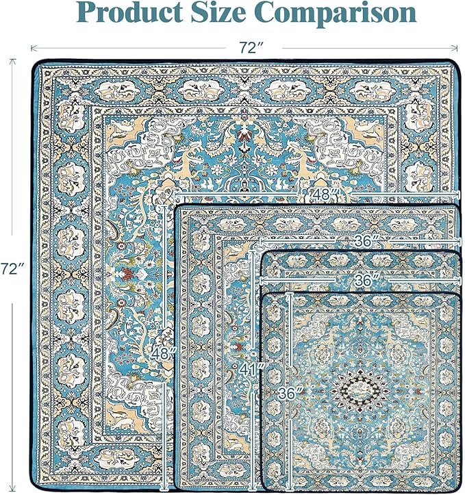 Qeils Washable Pee Pads for Dogs, 2 Pack Reusable 36"x36" Super Absorbent Leakproof Training Pads, Non-Slip Potty for Crate, Floor, Couch, Whelping Litter Mat Puppy Supplies