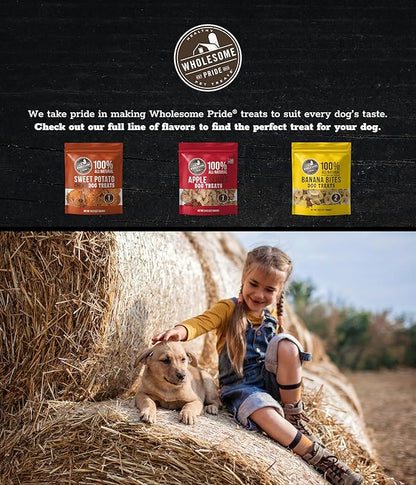 Wholesome Pride Sweet Potato Chews 100% All-Natural Single Ingredient Dog Treats, 16 oz
