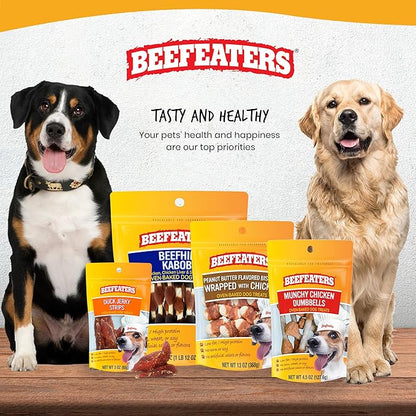 Beefeaters Chicken Jerky Strips for Dogs – Dog Treat. 100% Real Chicken Breast, Grain-Free, No Additives, Perfect for Training & Healthy Growth, Allergy-Friendly
