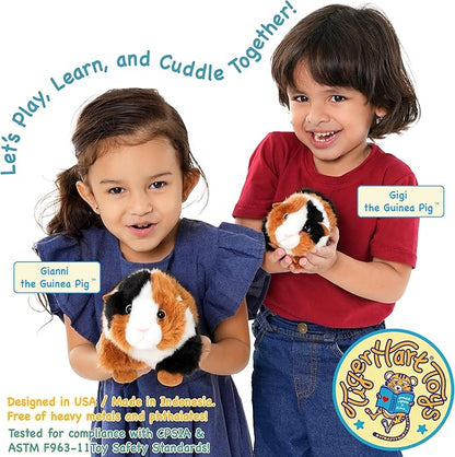 TigerHart Gigi The Guinea Pig - 6 Inch Stuffed Animal Plush
