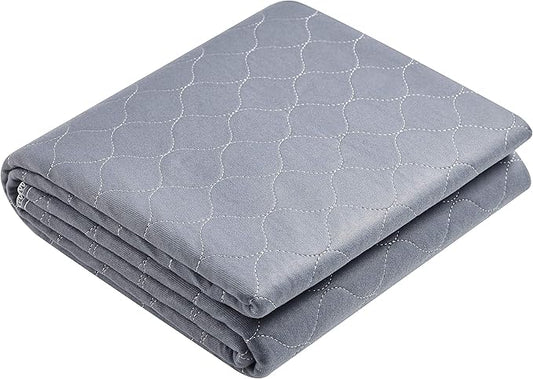 unipaws Waterproof Dog Training Pads for Dog Crate, Playpen, Non-Slip and Washable Pee Mats for Dogs, Floor Protector for Travel, Whelping, Housebreaking and Incontinence, Extra Large 61" x 48"