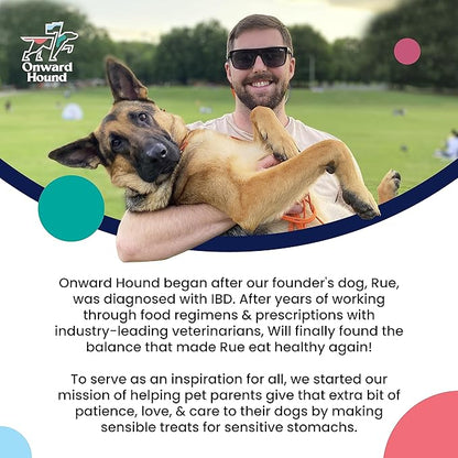 Onward Hound Training Treats for Dogs - Soft Venison - Low Calorie Dog Training Treats for Sensitive Stomachs with Single Source Premium Protein, Corn Free, & Soy Free Formula - 4 oz