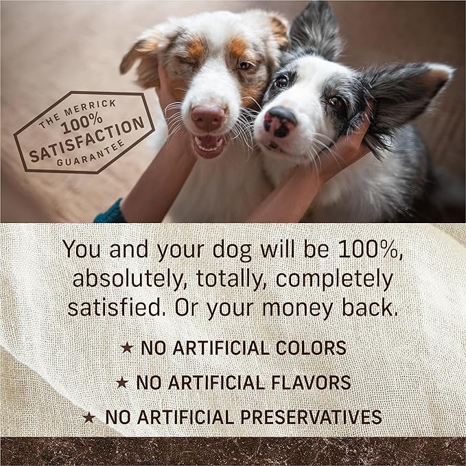 Merrick Premium Grain Free Dry Adult Dog Food, Wholesome And Natural Kibble, Real Texas Beef And Sweet Potato - 30.0 lb. Bag