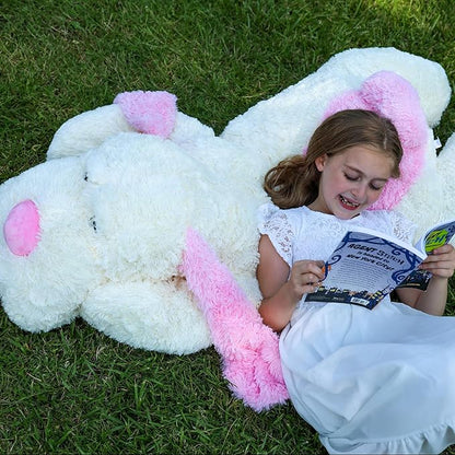 MaoGoLan 52 inches Giant Stuffed Puppy Dog Animal,Ultra Soft Large Dog Plush Soft Plush Dog Pillow Toy for Girls,Kids,Puppy Lover