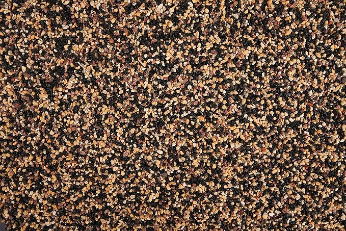 LANDEN Pangea Aquascape Sand for Aquarium 2L (7lbs), Natural Cosmetic Gravel for Plants, Pea Gravel, Pebbles, Fish Tank Decorative Sand, Biotope Aquarium, 1-3mm